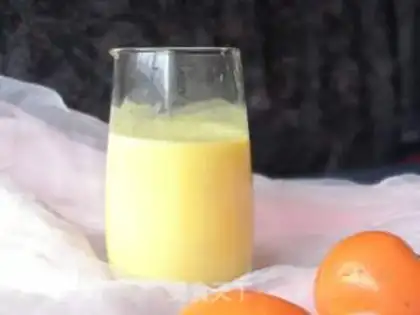 Make Yogurt, orange juice step 6