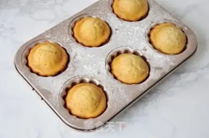 Make Banana Madeleine step 8