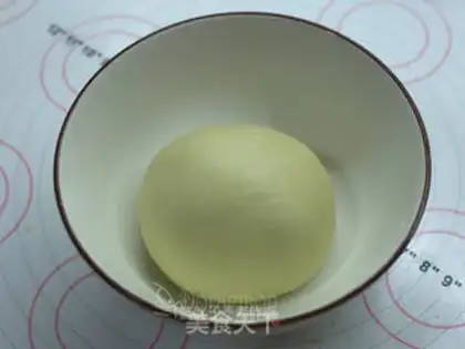 Make A little flower bun step 2