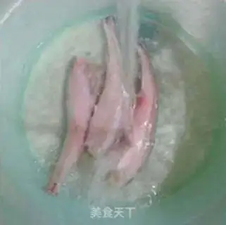 Make Japanese tofu boiled shrimp step 2