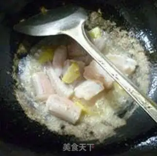 Make Japanese tofu boiled shrimp step 6