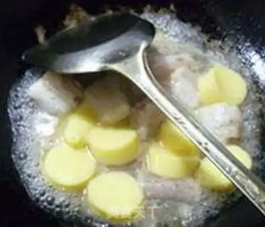 Make Japanese tofu boiled shrimp step 7