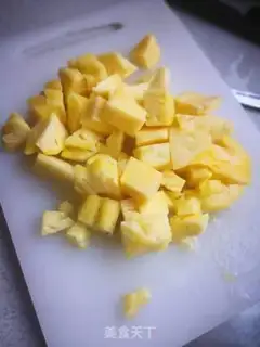 Make Pineapple crotch step 1