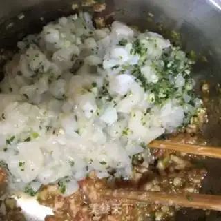 Make "Beding dumplings from the cabbage fan." step 17