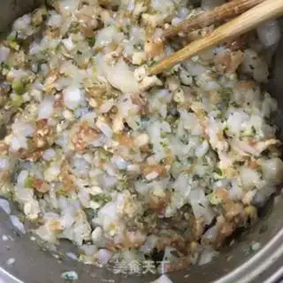 Make "Beding dumplings from the cabbage fan." step 18