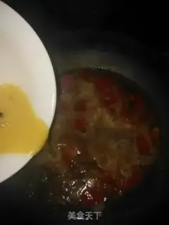 Make Purple ham and egg soup step 7