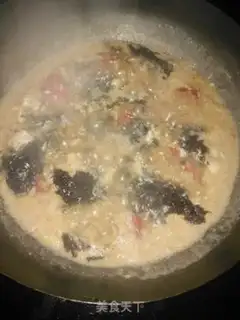 Make Purple ham and egg soup step 8