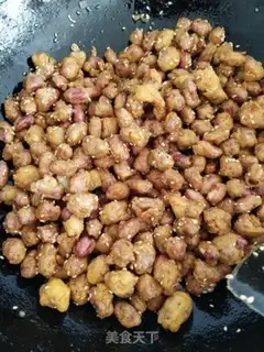 Make Sugar-coated peanut rice step 8