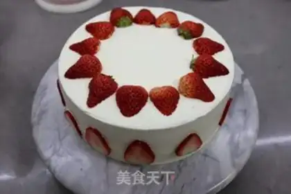 Make Strawberry butter twirl cake step 16