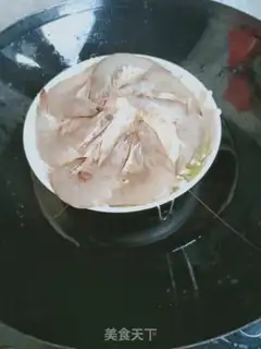 Make Golden pin mushroom shrimp step 2