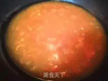 Make Shrimp soup with green tofu tomatoes step 4