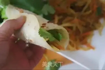 Make Potato burrito step 7