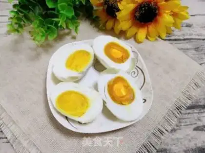 Make Picked duck eggs step 11