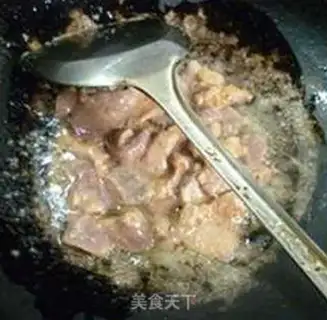 Make Soybean mushrooms fried pork liver step 10