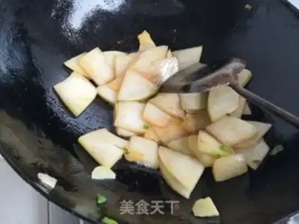 Make Pelican oil, melon orchids step 7