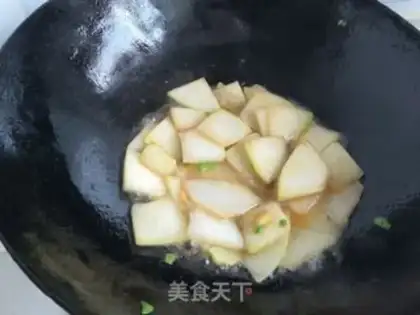 Make Pelican oil, melon orchids step 8