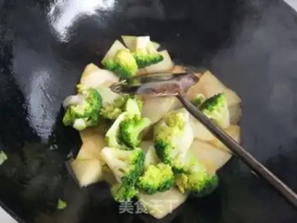 Make Pelican oil, melon orchids step 9