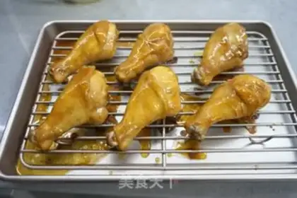 Make The fragrance of honey roasted chicken legs step 5
