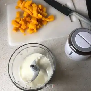 Make Mango yogurt cake step 5