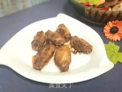 Make A greasy chicken with wings step 6