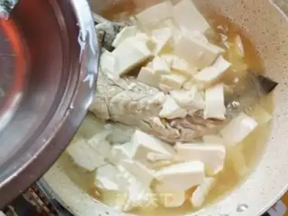 Make Fish tofu step 5