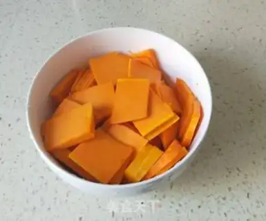 Make Red bean and pumpkin bag step 2