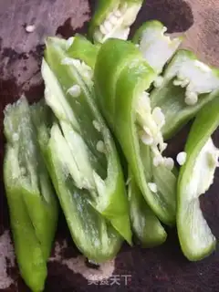 Make Celery fried beans step 2