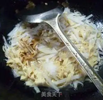 Make Shrimp skins, radish step 11