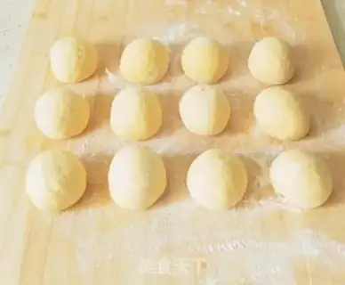 Make Red bean and pumpkin bag step 7
