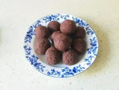 Make Red bean and pumpkin bag step 8