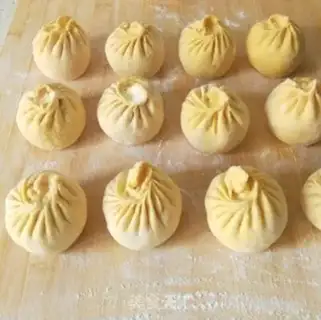 Make Red bean and pumpkin bag step 9