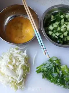 Make Egg fried rice step 0