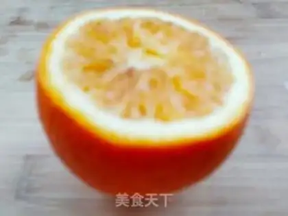 Make Orange steamed eggs step 0