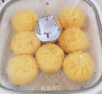 Make Red bean and pumpkin bag step 12