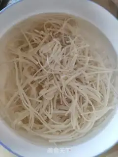 Make The cucumber piping needle mushroom step 2