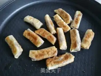 Make Potato bean rolls step 8