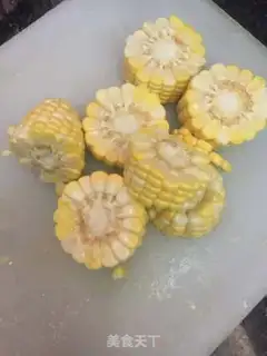 Make Tea mushroom corn corset soup step 2