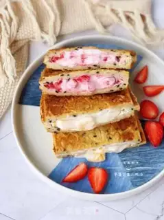 Make Strawberry mango sandwiches step 15
