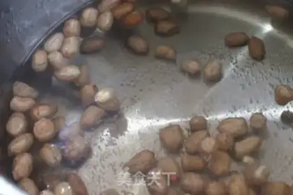 Make Purple peanut paste step 1