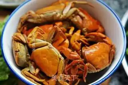 Make Crab rice powder step 3