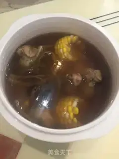 Make Tea mushroom corn corset soup step 7