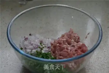 Make ♪ Onion fresh meat fried dumplings step 1