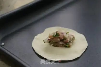Make ♪ Onion fresh meat fried dumplings step 3