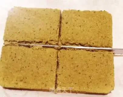 Make Coconut with a tea cake step 5
