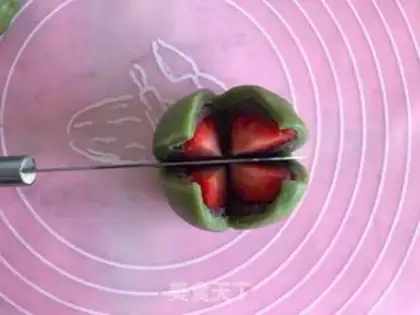 Make Tea strawberry Dafu step 9
