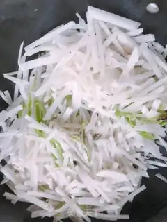 Make Sodium peppers and carrots step 4