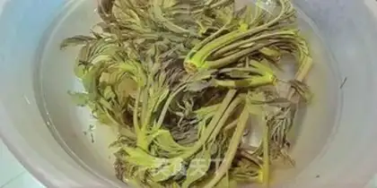 Make Sprouts and eggs step 2