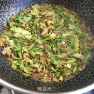 Make Scrambled bean bean swirl step 6
