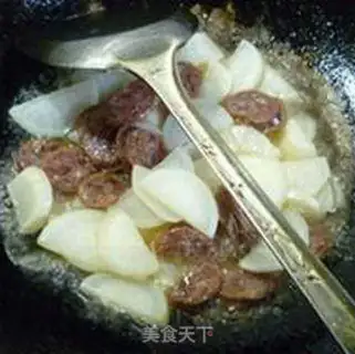 Make Spicy sausage for radish step 9