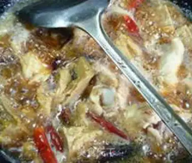 Make Peanut rice roasted chicken wings step 10
